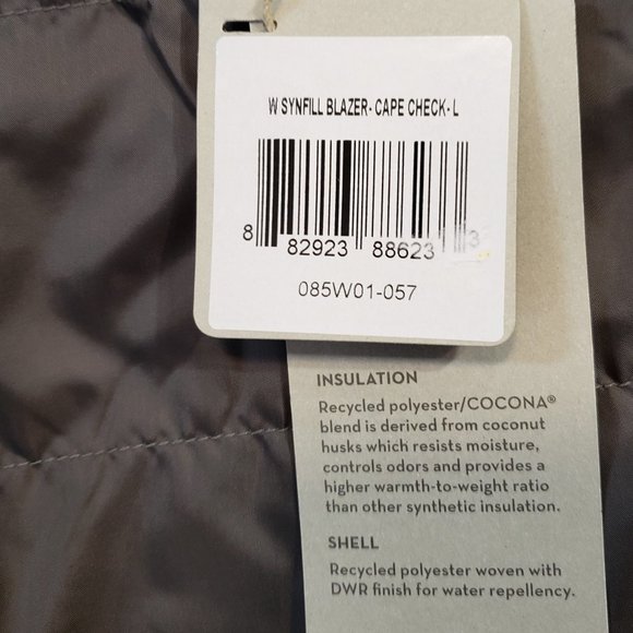 NAU Synfill Insulated Blazer Jacket Women's Large - Picture 3 of 8